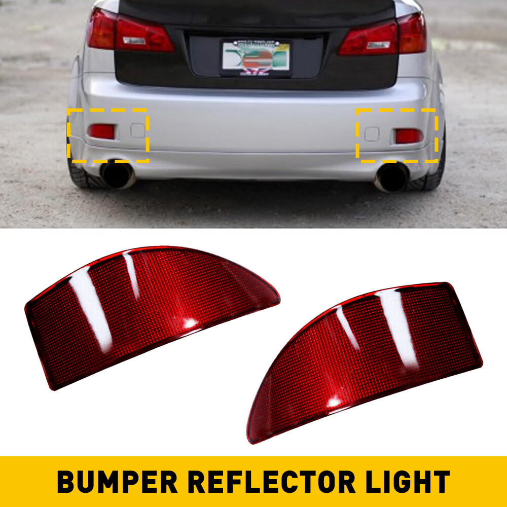 2006-2013 Lexus IS250 IS350 Rear Bumper Reflector Cover For Left