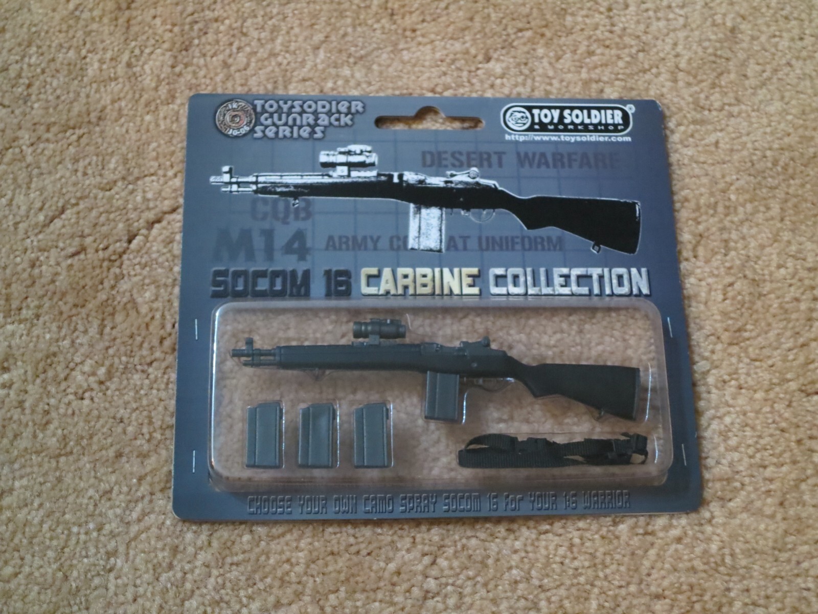 TOY SOLDIER 1/6 SOCOM 16 Carbine Set for 1/6th Scale 12