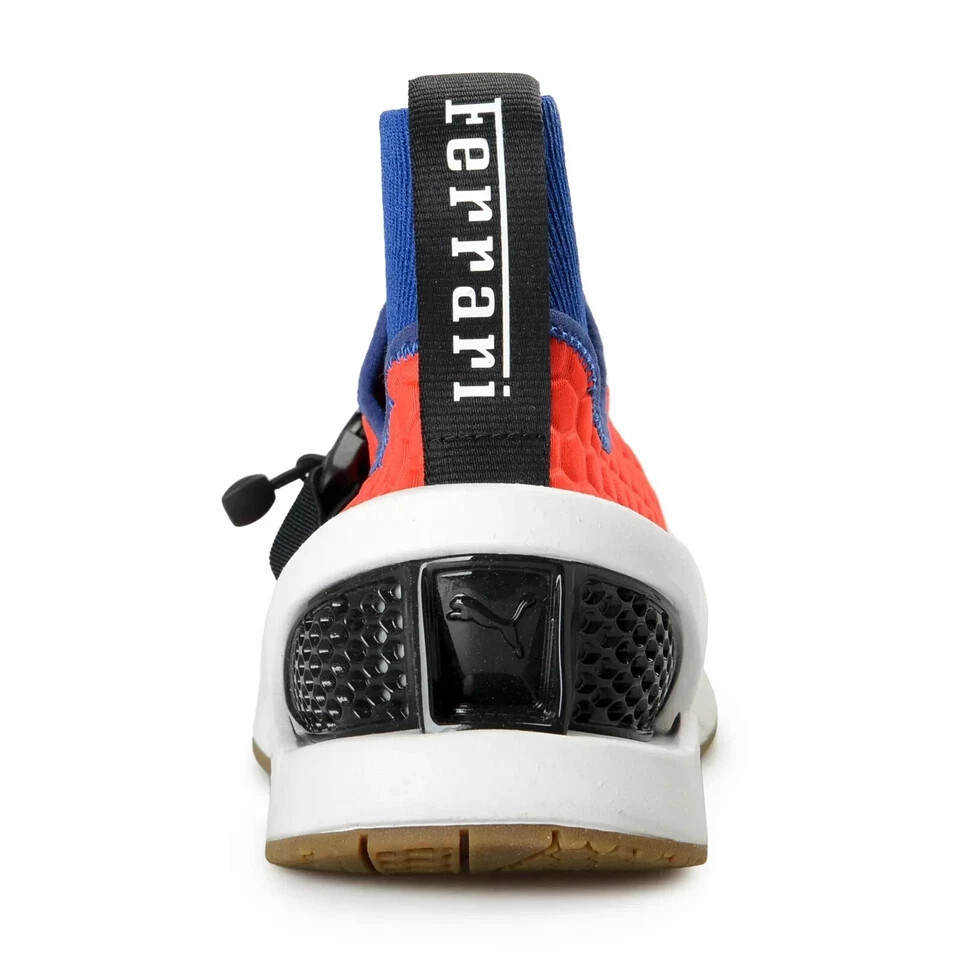 Scuderia Ferrari X Puma Red Men's Multi-Color "IONF" Sock High Top Sneakers 11 image 2