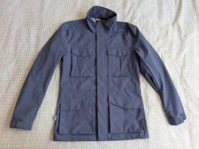 Save The Duck Jacket Men Small Blue Pro-Tech Mako Water Repellent Field Jacket