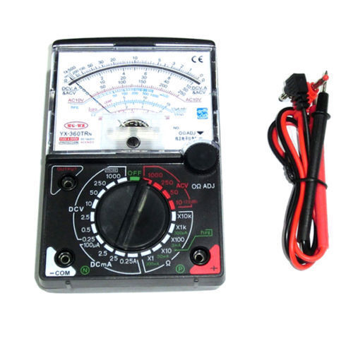 Multimetro tester analogico portatile voltmetro amperometro Ohmmetro YX-360TRN
