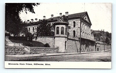 Postcard Minnesota State Prison Correctional Facility Stillwater, Bayport, MN