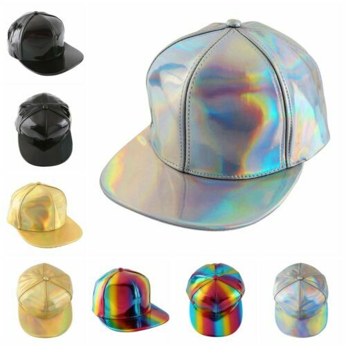 Norma Kamali Silver Lame Long Bill Baseball Cap One Size Norma Kamali Silver Lame Long Bill Baseball Cap One Size | eBay main image 4