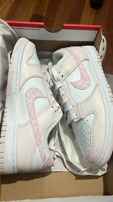 Nike Dunk Low Essential Pink Paisley (Women's) Size 8.5w | eBay