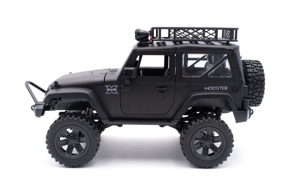 MODSTER XCross Country Elektro Brushed Crawler 4WD 1:14 RTR schwarz matt / MD119 - Bild 2 von 4