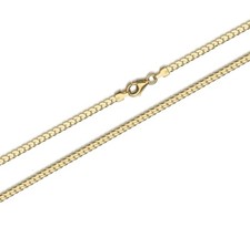 Echt Goldkette 333 verschiedene Muster Längen Breiten Kette Halskette