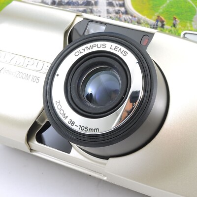 OLYMPUS μ mju ZOOM 105 Point & Shoot Film Camera JAPAN#1043