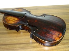 ATTIC FOUNDING 150 YEARS OLD BAROQUE VIOLIN - FOR COMPLETE RENOVATION Nr. 399 