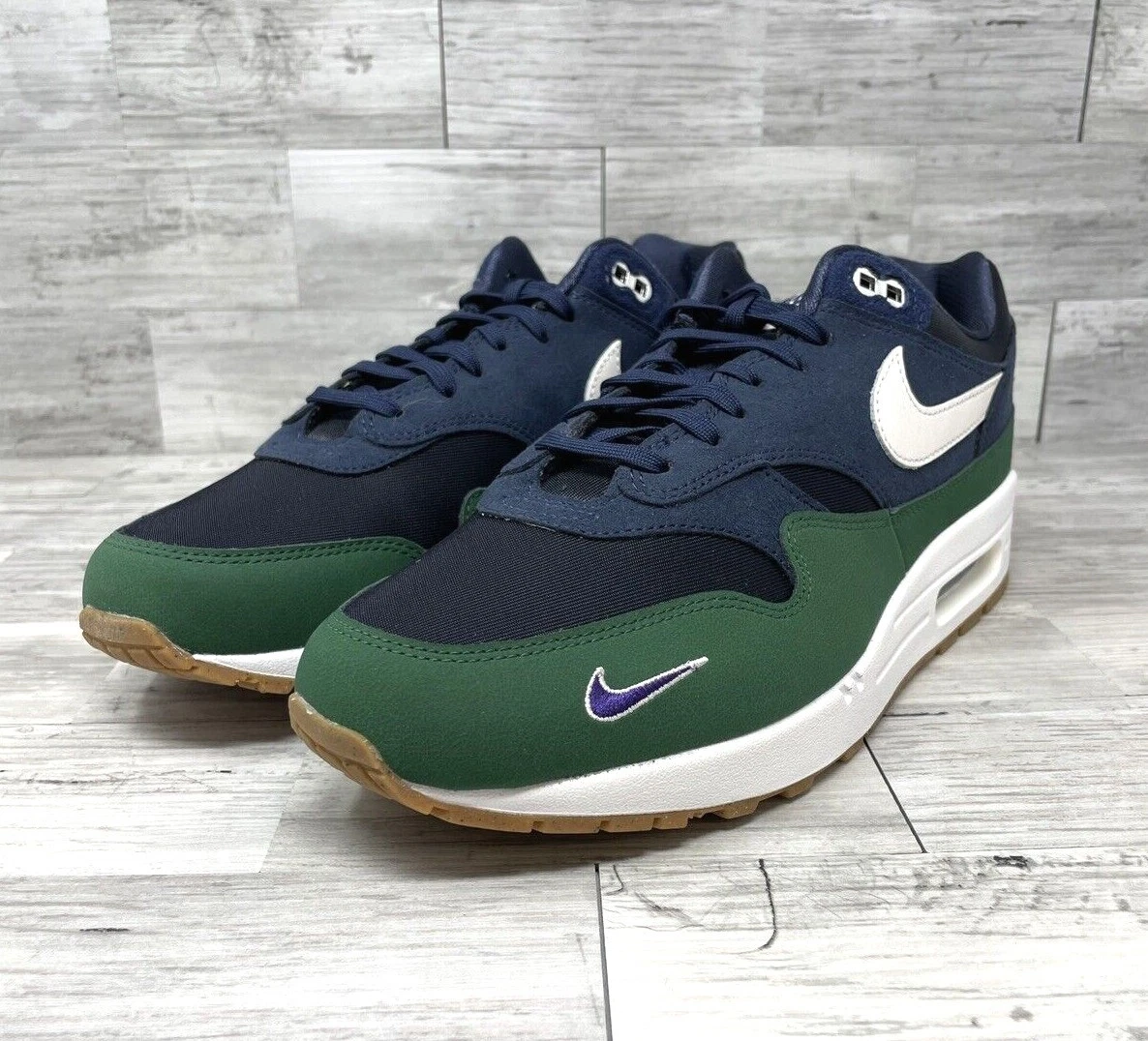 Nike air max 1 womens green sale