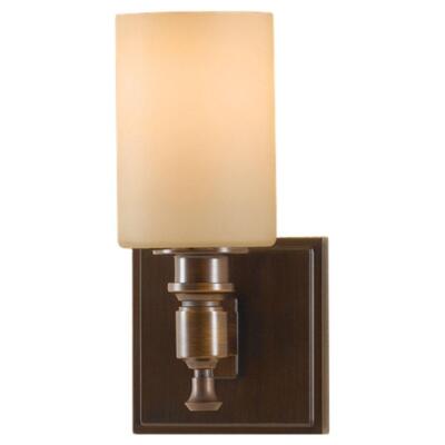 Feiss Sullivan 1 Light 5 inch Wall Sconce, Heritage Bronze, VS16101-HTBZ