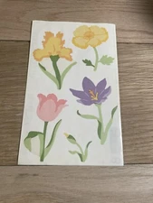 Mrs. Grossman’s Vintage Stickers 2002 flowers(2sheets)