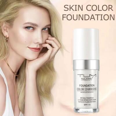 30ml Magic Colour Color Changing Foundation Makeup Change Skin Tone