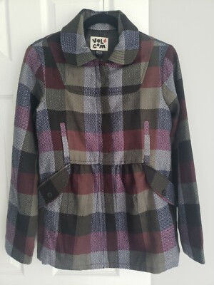 Volcom Plaid to the Bone jacket Peacoat styling