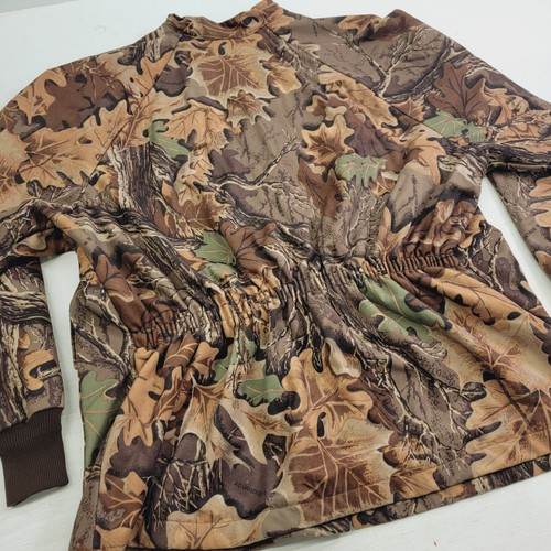 Vintage SCENTLOK Advantage Camo Elastic Back Jacket Men's Sz 2XL Full Zip EUC - Picture 11 of 14