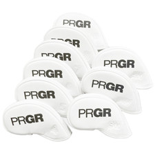 PRGR Pro Gear 9 Pcs Iron Head Cover 4-9/Sw/Aw/Pw Magnetic Closure Club Headcover