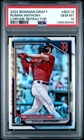 2024 BOWMAN DRAFT CHROME-REFRACTOR #BDC19 ROMAN ANTHONY PSA 10