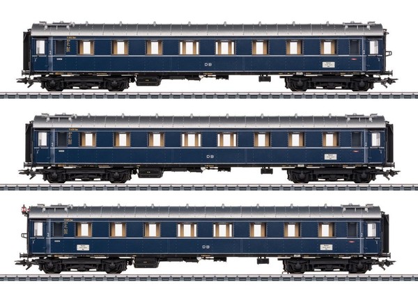 MäRklin 42528, 3Tlg. Set F-Zug Wagen Dom Pfeil, Db, Innenbel., Neu & Ovp, H0 Ac-image