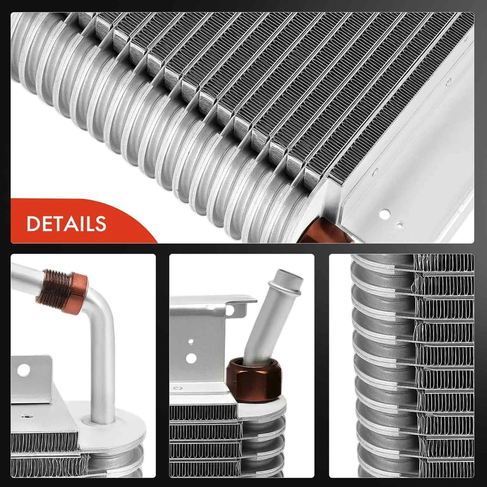 Núcleo evaporador CA A/C alumínio A-Premium para Ford F-150 F-250 F-350 1980 1981 - Imagem 4 de 4