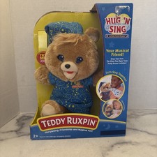 TEDDY RUXPIN Hug 'N Sing Lullaby Plush Bear Musical Friend 2018 New