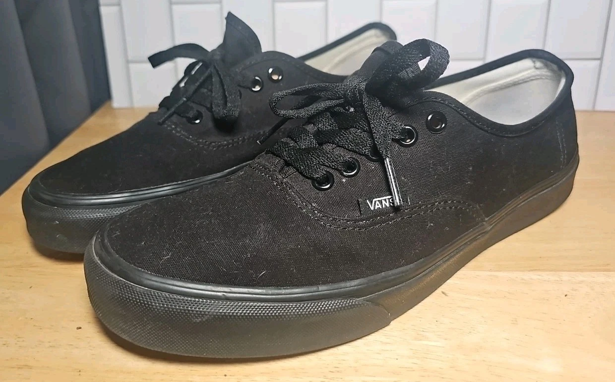 Vans SlipOn Sneakers Classiche Unisex Scarpe in Tela Nero Uomo Donna