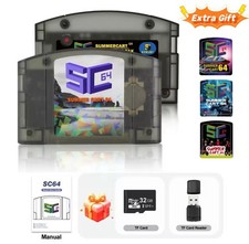 Summer Cart 64 - Tra Black, 32GB TF Card, Pre...