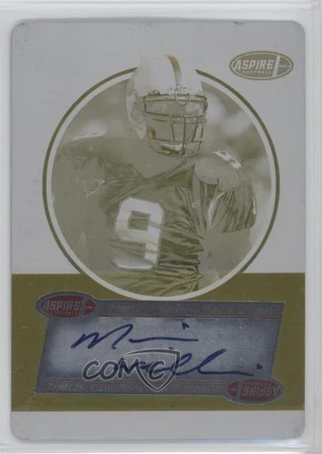 2006 SAGE Aspire Printing Plate Yellow 1/1 Mario Williams Rookie Auto RC 0c3