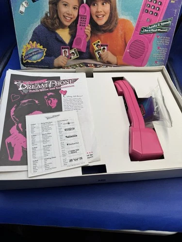 Vintage 1996 Electronic Dream Phone Board game Milton Bradley Works Complete!