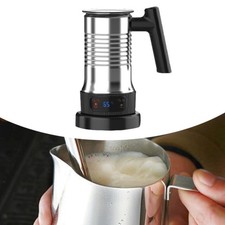 Mousseur de Lait Électrique 4 En 1 Mousseur Automatique à Lait avec Verseuse