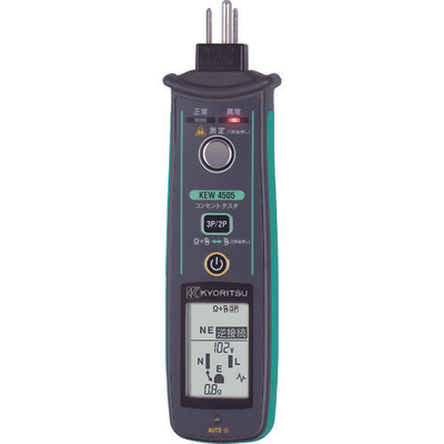 #ad #ad KYORITSU KEW4505 outlet tester $436.99