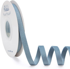 Light Dusty Blue Velvet Ribbon Double Faced 3/8 Inch 10-Yard Spool Light Dusty B