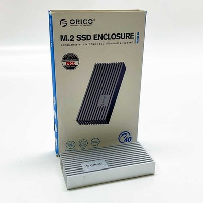 ORICO NVMe-Gehäuse 40 Gbps für Thunderbolt 3/4, USB 3.2/3.1/3.0/2.0, JHL7440,