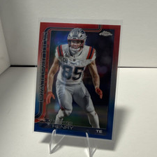 Topps Chrome Hunter Henry New England Patriots Parallel #209 NFL Football Card