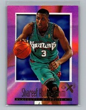 1996-97 E-X2000 Shareef Abdur-Rahim Rookie RC Basketball Card. rookie card picture
