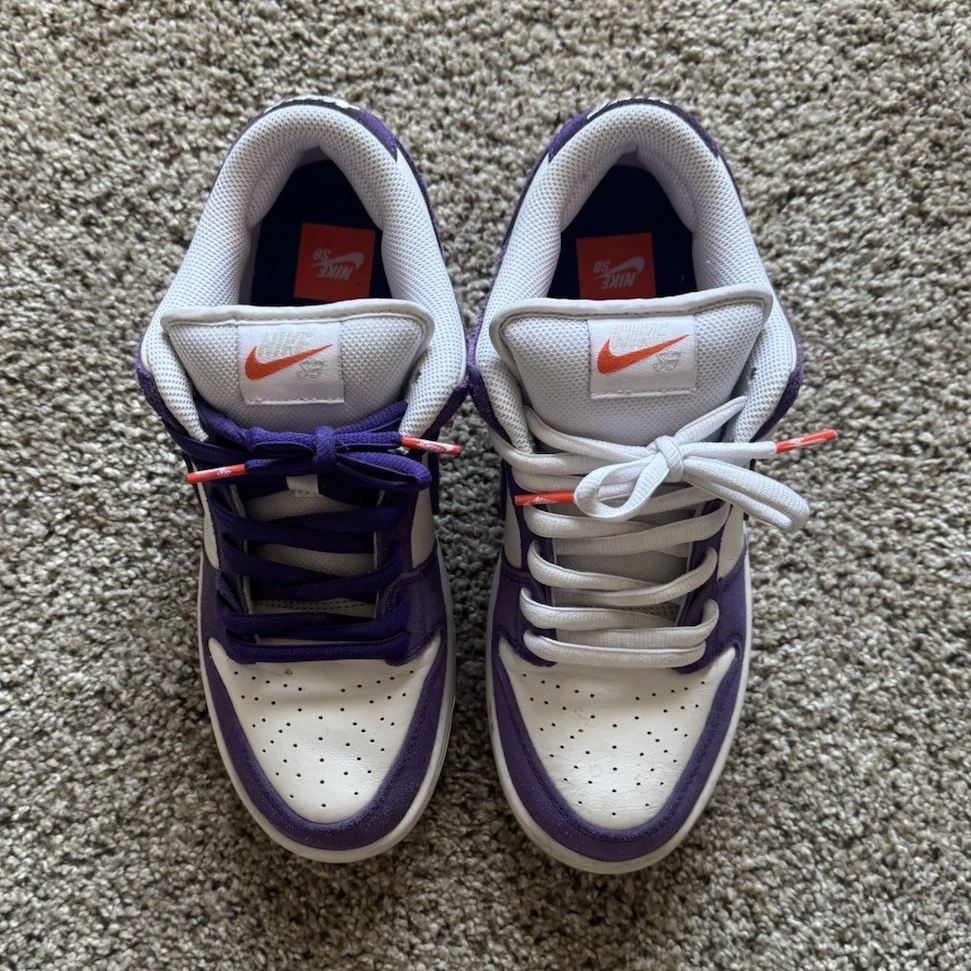 Preços baixos em Nike Dunk SB Low Purple Suede | eBay
