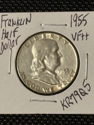 1955 Franklin Half Dollar  VF++