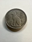 1/2 oz  .999 Silver Round Egyptian Goddess Basset Antique Finished