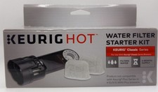 NIB Keurig Water Filter Starter Kit compatible w K40 K50 K60 K70 K75 K79 Classic