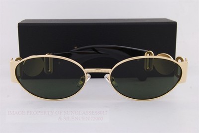 Brand New VERSACE Sunglasses VE 2299 1002/71 Gold/Dark Green  display picture 3