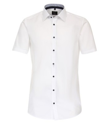 VENTI Klassisches Hemd uni Body Fit