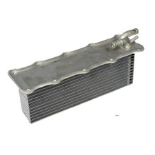 For Seat Ateca 2017-2023 Engine Oil Cooler | Aluminum Core | Silver | 4E145749B