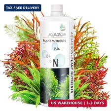 HC034 Aquarium Plant Liquid Fertilizer - Advanced Macro Nutrient Solution for Fr