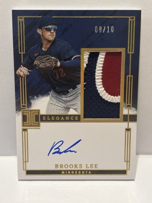 2024 Panini Impeccable Gold Brooks Lee Rookie Auto 08/10 Minnesota Twins 