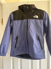 The North Face Boys Warm Storm Rain Jacket Fleece Size Med 10 EUC