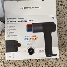 Sharper Image Power Percussion Pro Hot  Cold Percussion Massager NEW