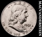 1961-D Franklin Half Dollar- Silver Better Date No Reserve #i3549