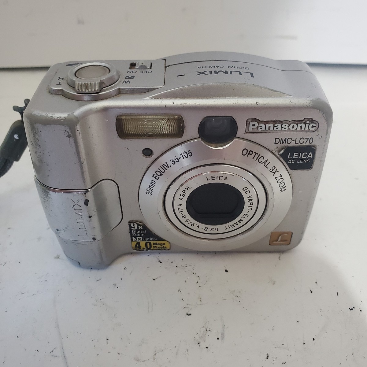 Panasonic Lumix DMC-LC70 4MP CCD Sensor Compact Digital Camera FOR