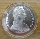 1780 Austrian Maria Theresa Thaler Restrike Silver Dollar Coin .75 Oz .833 Fine