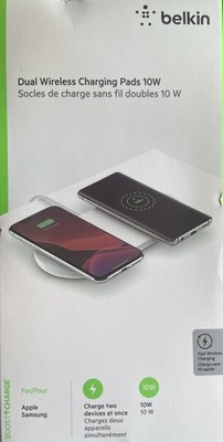 BELKIN Dual Wireless Charging Pads 10w