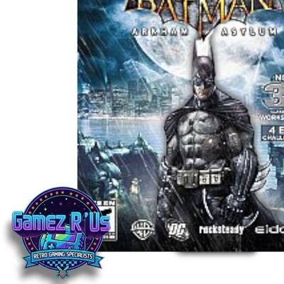 Batman: Arkham Asylum [GOTY PH] - Microsoft Xbox 360 - 2010 - VG - CIB