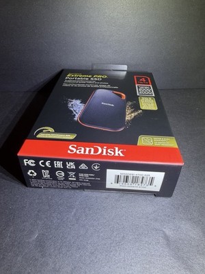 SanDisk Extreme PRO V2 4TB USB-C Portable External SSD (SDSSDE81